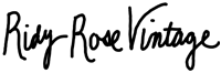 Ridy Rose Vintage Signature
